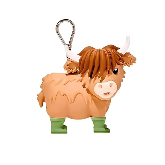 Bath & Body Works Accessories - Bath & Body Works Highland Cow Keychain Pocketbac Holder SOLDOUT EVERYWHERE
